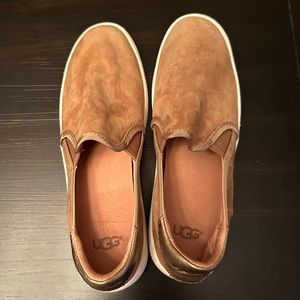 UGG Suede Slip On Shoes